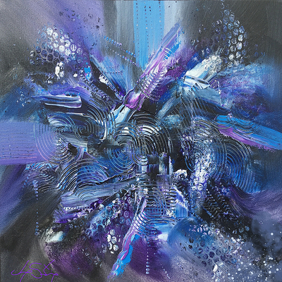 Midnight Confessions - Abstract Art Print