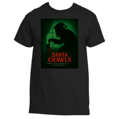 Santa Crawls Tshirt