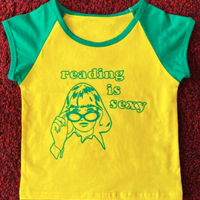 READING IS SEXY RINGER TOP - Thumbnail 3