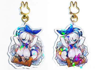 3" HOLO Acrylic Charm: Toki