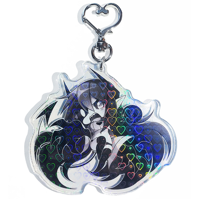 🖤 3" holo acrylic charm: ryan