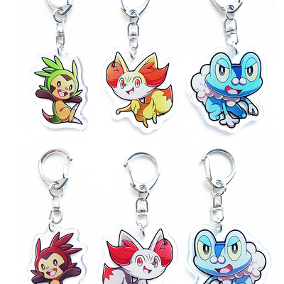 2" acrylic charm: kalos starters