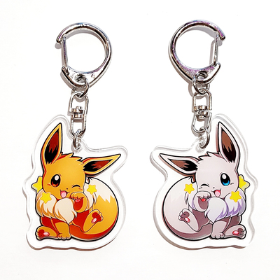 2" acrylic charm: eevee