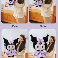 Kawaii Dress Up Kuromi Melody Plushie - Thumbnail 7