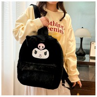 Cute Anime Cartoon Character Plush Backpack - Thumbnail 3