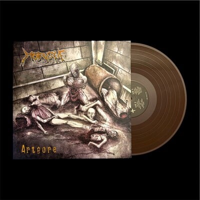 Morgue ‎– artgore (12" brow/swirl)