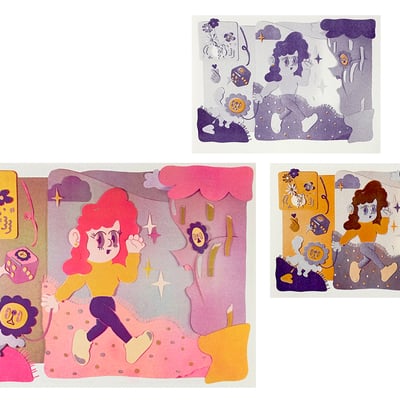 Puppy love print ~set~