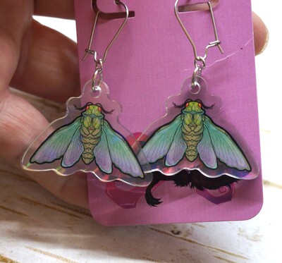 Cicada Earrings