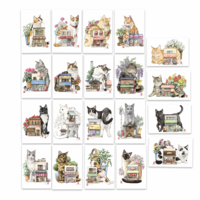 "Ginger Cats" 5-Postcard Set  - Thumbnail 1