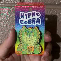 Hypno Cobra (Color) enamel pin - Thumbnail 1