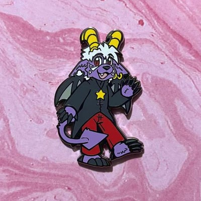 Buwaro enamel pin