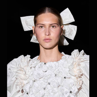 Oversized Satin Hair Bow Accessories, Large Decorative Bows for Women - Thumbnail 1