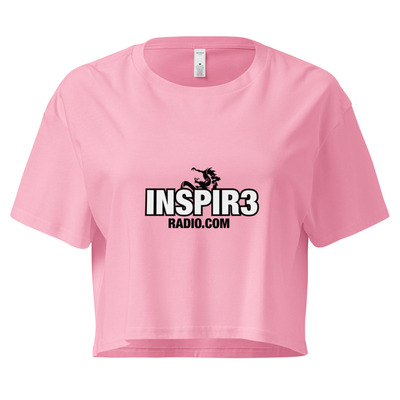 Bubble gum vibes: women's inspir3 radio crop top