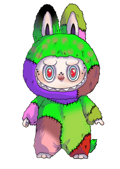 Zombie Lafufu sticker