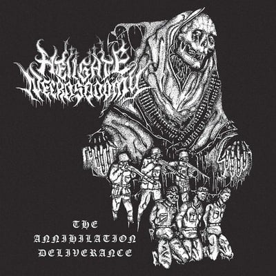 Hellgate necrosodomy "the annihilation deliverance" cd