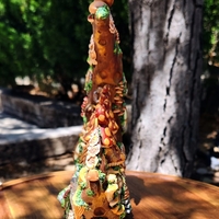 Giant Faerie Moon Cottage w/Clear Quartz - Thumbnail 2