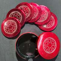 Metal Empire Coasters w/ Case - Thumbnail 3