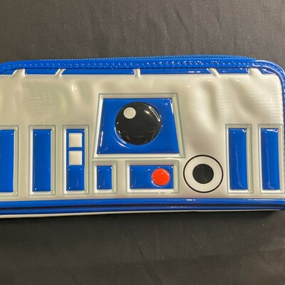 Loungefly r2d2 blue & white clutch/bifold wallet - Thumbnail 5