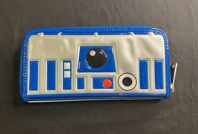 Loungefly R2D2 Blue & White Clutch/Bifold Wallet