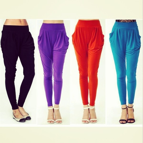 Colorful Harem Pants