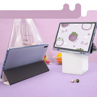 Leather Samsung Galaxy Tab S10 9 Cover With Pen Cap SGTC09 - Thumbnail 2