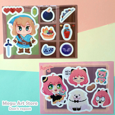 Link anya sticker sheets