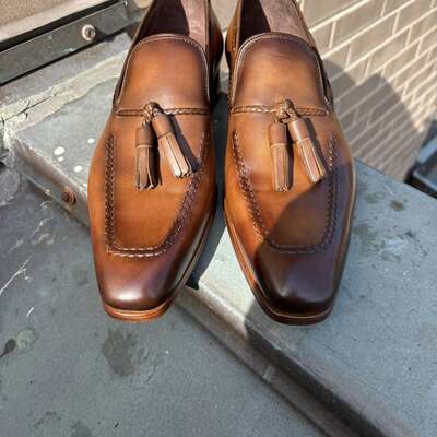 Handmade 7 star luxury edition formal wear loafers moccasin shoes - Thumbnail 1