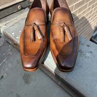 Handmade 7 Star Luxury Edition Formal Wear Loafers Moccasin Shoes - Thumbnail 1