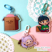 Anime girls keychains - Thumbnail 1