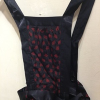 G.V.G.V., navy leaves salopet - Thumbnail 4