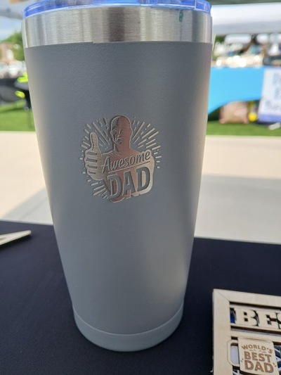 #44 Awesome Dad Tumbler