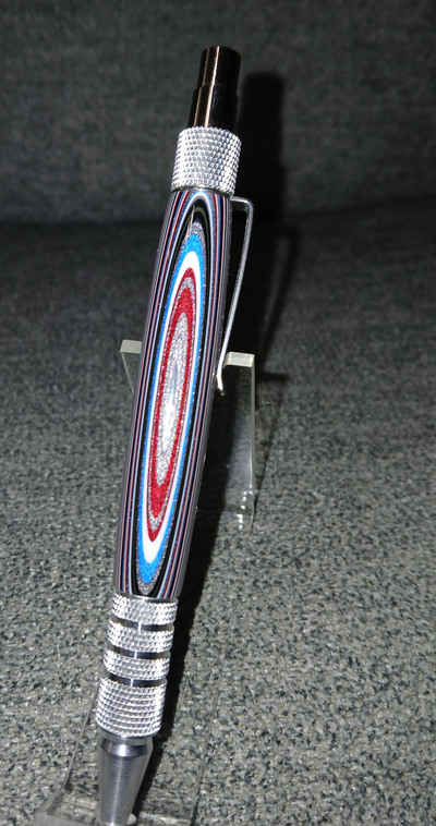 #46 Fordite Click Pen