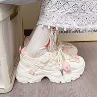 Tulip Butterfly Breathable Sport Shoes - Thumbnail 4