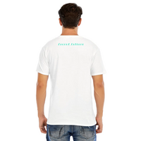 White Short sleeve Unisex Jesus On Beach Pop Art T-shirt - Thumbnail 1