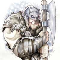  9 X12 Black & Grey Commission  - Thumbnail 1