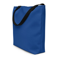 Large Tote Bag Blue  - Thumbnail 1