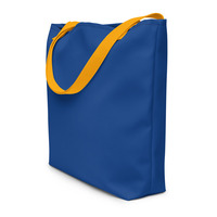 Large Tote Bag Blue  - Thumbnail 3