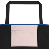 Large Tote Bag Blue  - Thumbnail 8