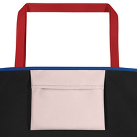 Large Tote Bag Blue  - Thumbnail 11