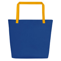 Large Tote Bag Blue  - Thumbnail 13