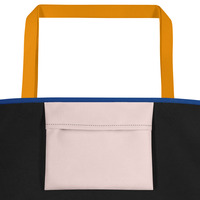 Large Tote Bag Blue  - Thumbnail 14