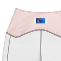 Crossover leggings with pockets Blue - Thumbnail 1