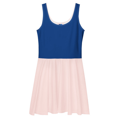 Spring dress blue - Thumbnail 2