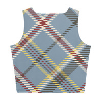 Crop Checkered Top - Thumbnail 2