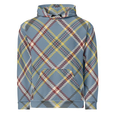 Plaid unisex Hoodie