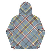 Plaid unisex Hoodie - Thumbnail 2