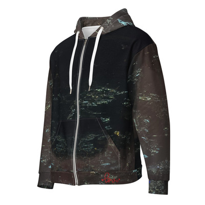 Unisex zip hoodie