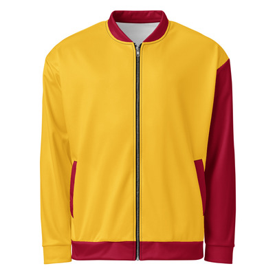 Unisex bomber jacket asymmetrical - Thumbnail 3