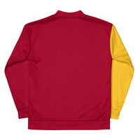 Unisex Bomber Jacket Asymmetrical - Thumbnail 3