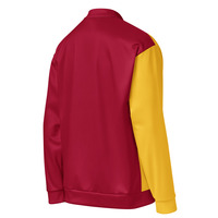 Unisex Bomber Jacket Asymmetrical - Thumbnail 8